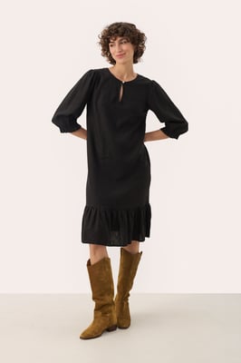 Kleid Feminine Form black