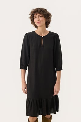 Kleid Feminine Form black