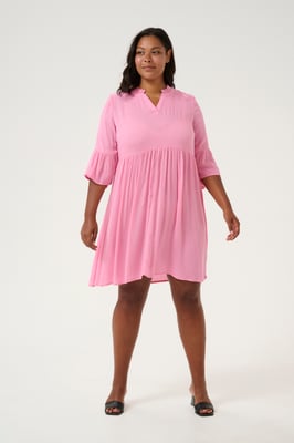 Kleid A-shape pink