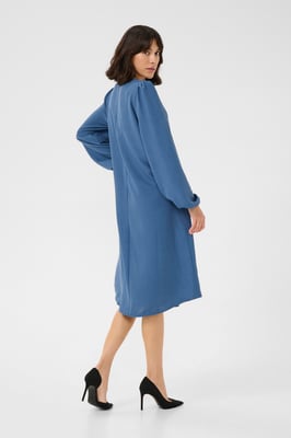 Langarm-Bluse Regular fit Ensign Blue