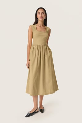 Jerseykleid Feminine Form beige