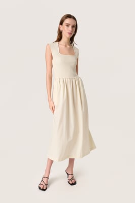 Jerseykleid Feminine Form beige