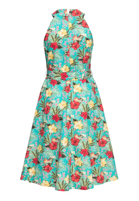 Queen Kerosin Damen Swing Kleid mint