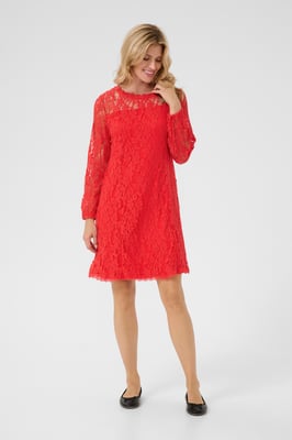Kleid Feminine High Risk Red