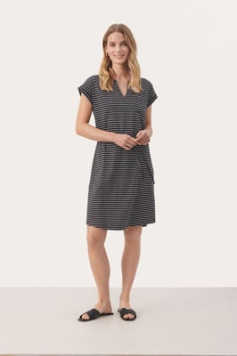 Jerseykleid Relaxed fit navy