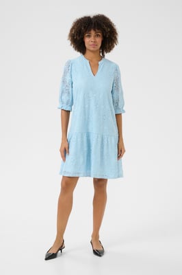Kleid mit lockerer Passform blue