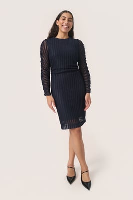 Jerseykleid Slim fit dark blue