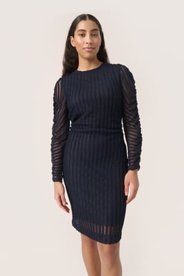 Jerseykleid Slim fit dark blue