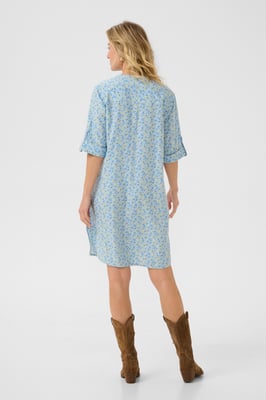 Kleid Straight fit Blue Yellow Small Floral blue multi