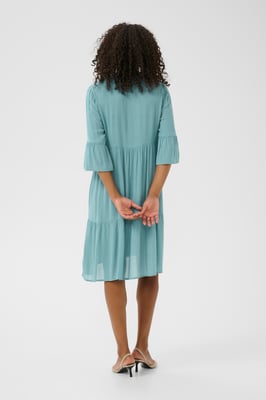 Kleid A-shape teal