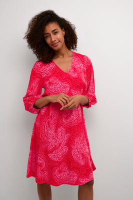 Kleid mit lockerer Passform multicolour