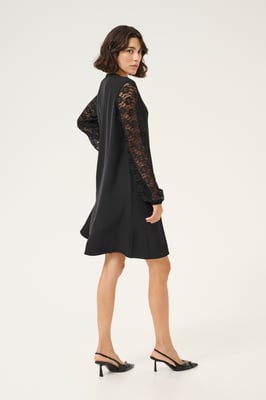 Kleid A-shape black