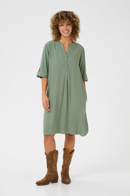 Kleid Gerade geschnitten Lorbeerkranz light green