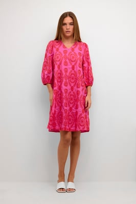 A-Linien-Kleid pink