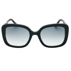Marc Jacobs - Dunkelgraue Sonnenbrille mit blaugrünen SF-Gläsern