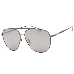 Hugo Boss - Sonnenbrille in mattem Rutheniumsilber