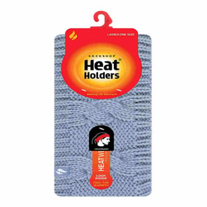 Damen Kabelstrick Fleecegefüttertes Thermo-Winter-Ohrwärmer-Stirnband