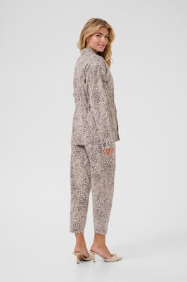 Jeansjacke Loose fit Abstract Leopard