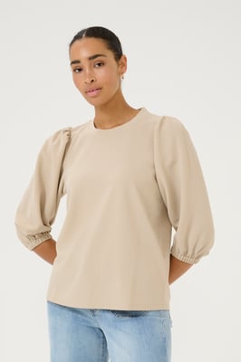 Langarm-Shirt Regular fit Feather Gray