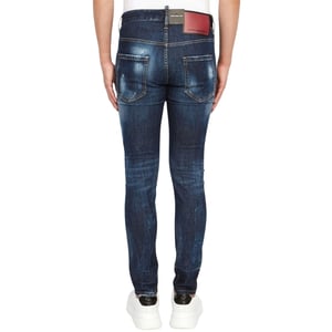 Dsquared2 Super Twinky Jean Schlichte blaue Jeans