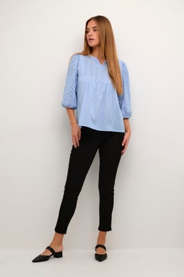 Langarm - Hemd Regular fit Cashmere Blue