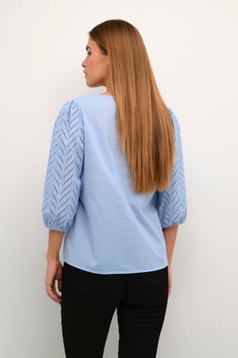 Langarm - Hemd Regular fit Cashmere Blue