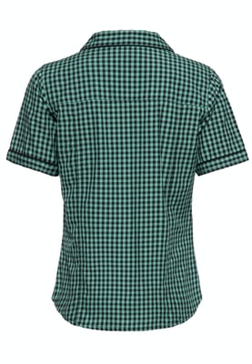 Queen Kerosin Damen Retro Hemdbluse mint