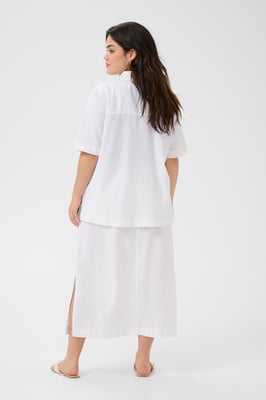 Kurzarmhemd Loose fit Chalk white