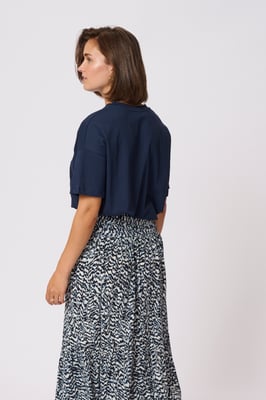 T-shirt Oversize fit Midnight Marine
