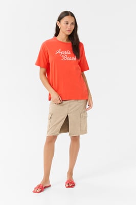 T-shirt Loose fit Grenadine orange