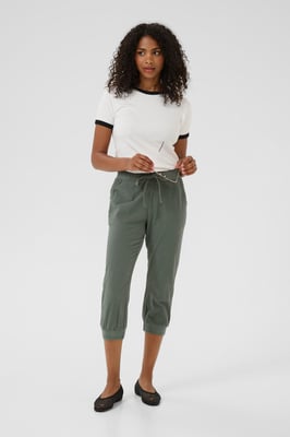 Caprihose Regular fit Balsam Green
