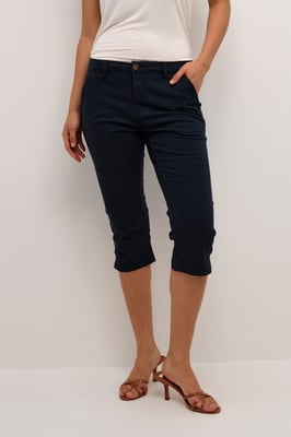 Capri-Hosen Slim/Regulärschnitt Salute blue