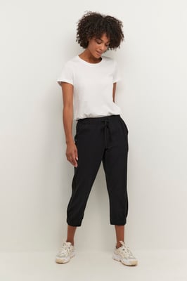 Caprihose Regular fit Black
