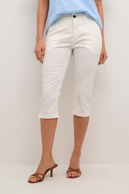 Caprihose Slim/ Regular fit Spring Gardenia white