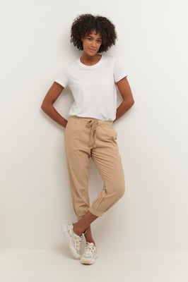 Caprihose Regular fit Classic Sand