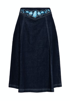 Queen Kerosin Damen Denim Swing Rock Denim