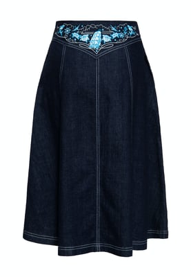 Queen Kerosin Damen Denim Swing Rock Denim