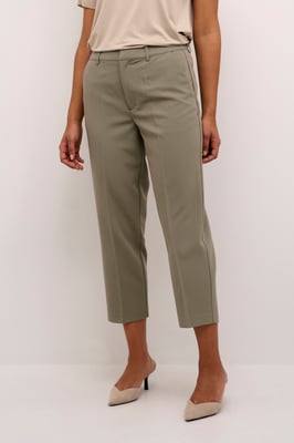 Pants Suiting Regular fit Vetiver green