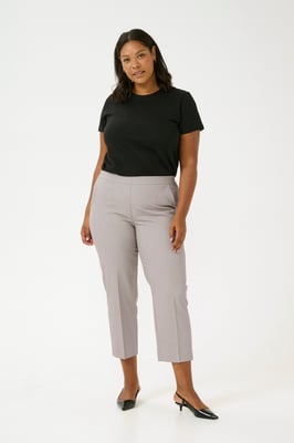 Pants Suiting Regular fit Elephant Skin Melange