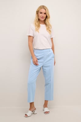 Pants Suiting Casual fit Faded Denim blue