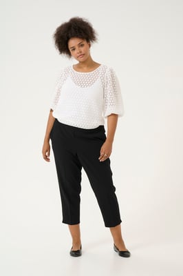 Pants Suiting Regular fit Black