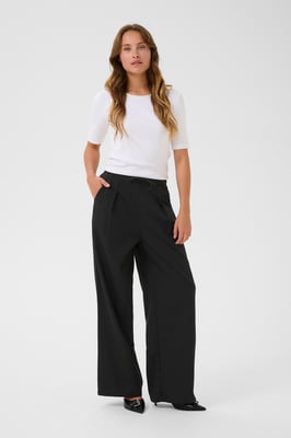 Casual Hose Regular fit Black Deep CC. black