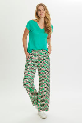 Casual Hose Relaxed fit Sesame green