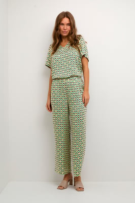 Casual Hose Relaxed fit Sesame green