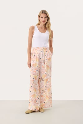Casual Hose Easy fit Multi Paisley Print multicolour