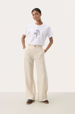 Casual Hose Classic fit French Oak beige