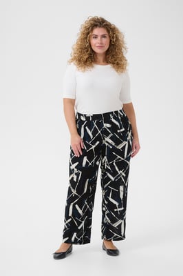 Casual Hose Loose fit Black/Midnight Marine Graphic black blue