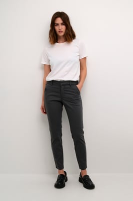 Casual Hose Regular fit Dark Shadow grey