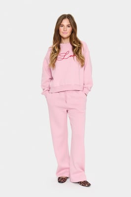 Casual Hose Gerade Passform Pink Nectar pink