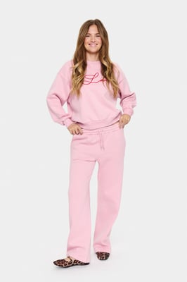 Casual Hose Gerade Passform Pink Nectar pink